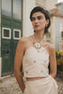 Top Halter Inamorata Cream